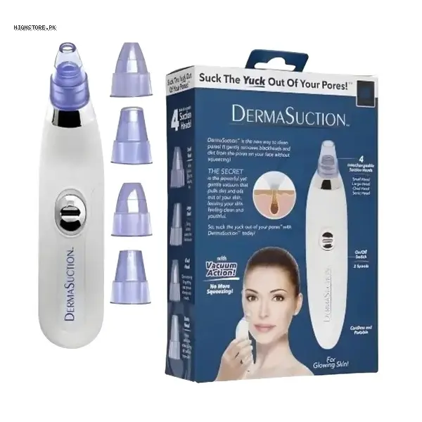 4 In 1 High Quality Black Head Remover Derma Suction | Buy Online in Pakistan | Cash on Delivery