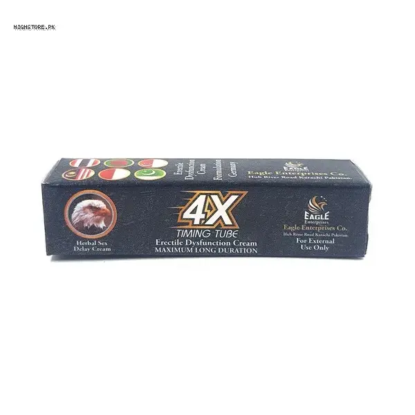 4X Timing Tube Delay Cream For Men 1