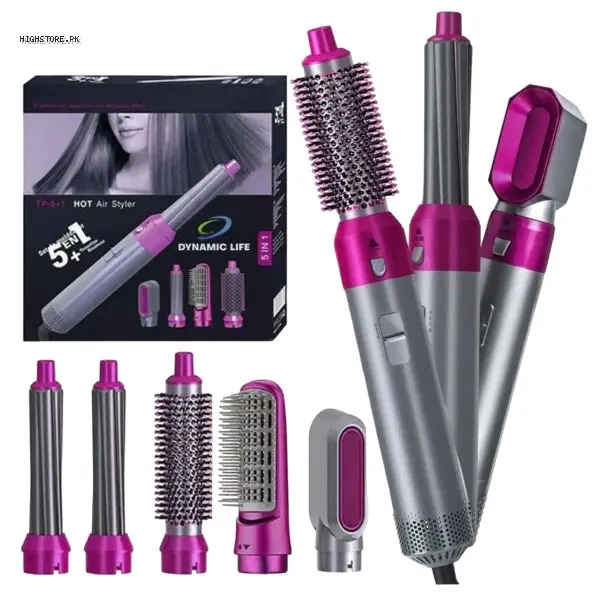 5 In 1 Hair Dryer Brush Price In Pakistan | Buy Online in Pakistan | Cash on Delivery