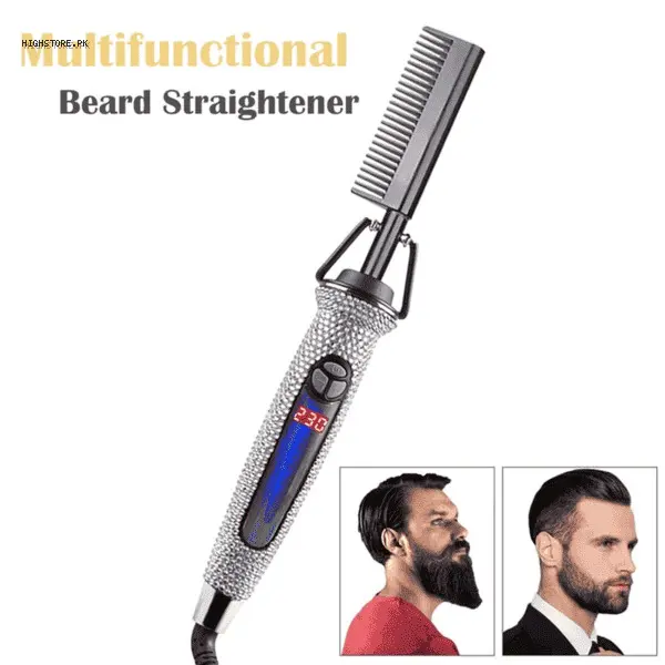 Crystal Heating Hair Styler Combs 1