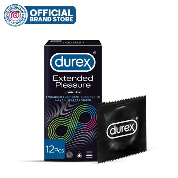 Durex Extended Pleasure Condoms 12 Pack | Buy Online in Pakistan | Cash on Delivery