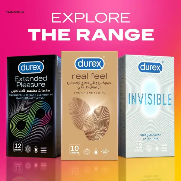 Durex Intense Pleasure Condoms 12 Pack 1