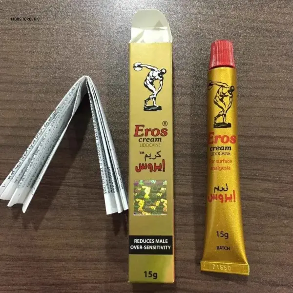 Eros Timing Cream For Men Lidocaine 15 G 1