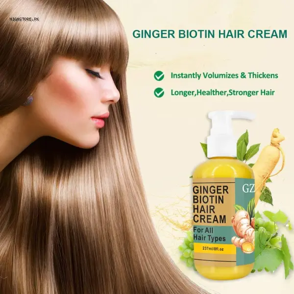 Gze Ginger Biotin Hair Cream 1