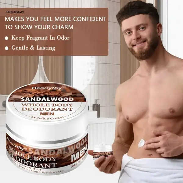 Henuythy Sandalwood Whole Body Deodorant 1