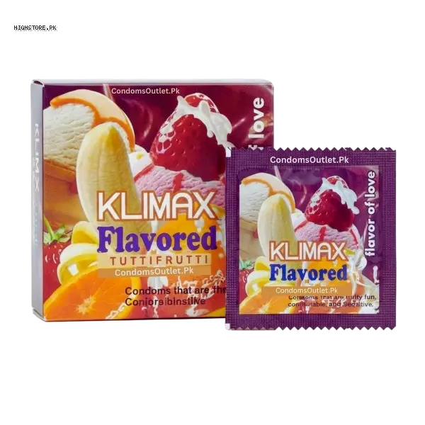 Klimax Tutti Frutti Flavored Condoms In Pakistan 1