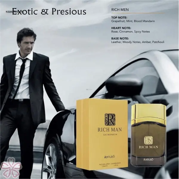Lamusê Rich Man Eau De Parfum 1
