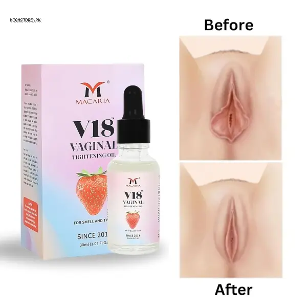 Macaria V18 Vaginal Tightening Oil 1