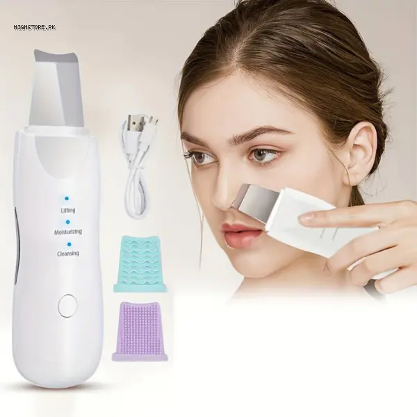 Peeling Machine Ultrasonic Facial Skin Scrubber 1