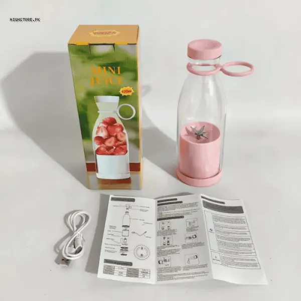 Portable Rechargeable Blender Bottle Juicer 1