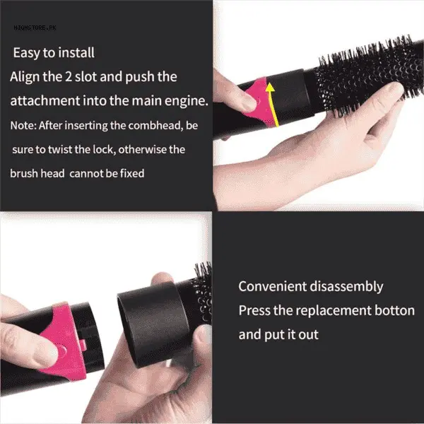 Professional 3 In 1 Hot Air Brush Price In Pakistan 2