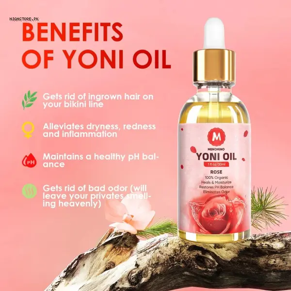 Rose & Strawberry Yoni Oil 1