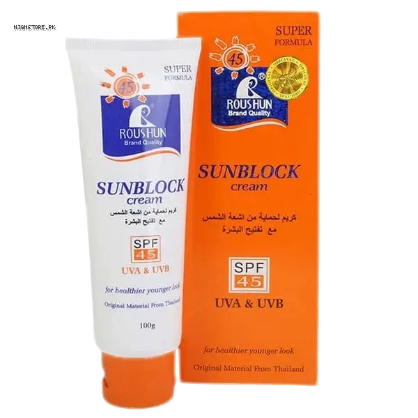 Roushun SPF 60 Sunblock Cream In Pakistan 1