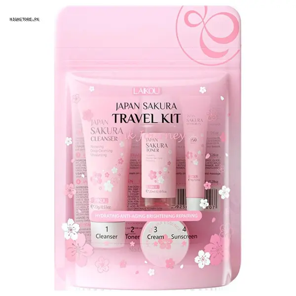 Sakura Cleanser Skin Care Travel Set 1