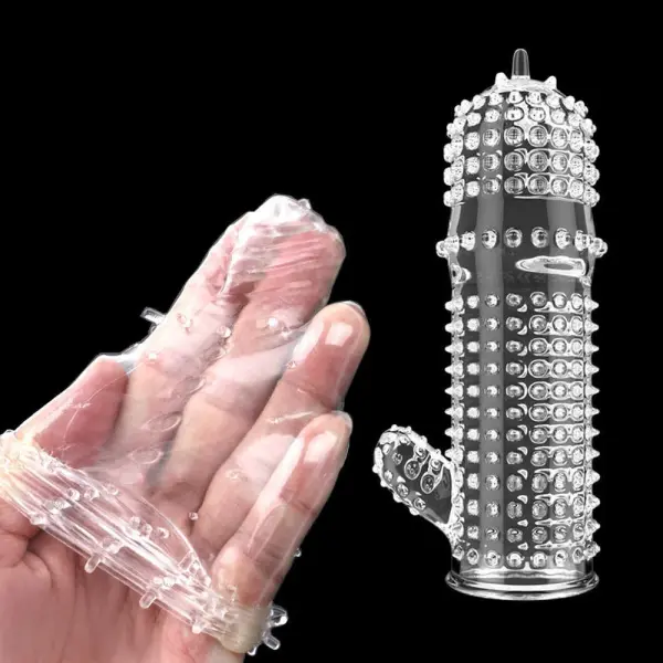 Silicone Condom Sleeve 1