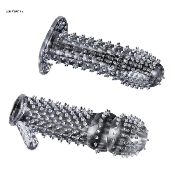 Silicone Spike Dotted Ribbed Condom 1