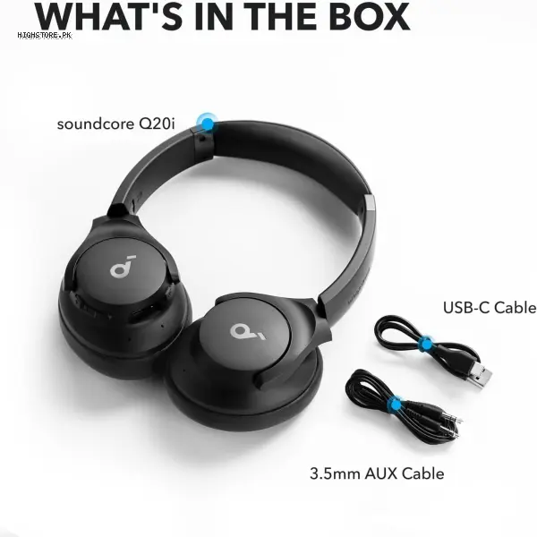 Soundcore By Anker Q20I Hybrid Active Noise Cancelling Headphones 1