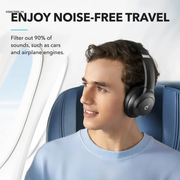 Soundcore By Anker Q20I Hybrid Active Noise Cancelling Headphones 2