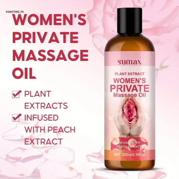 Sumax Rose Women Body Massage Oil 1