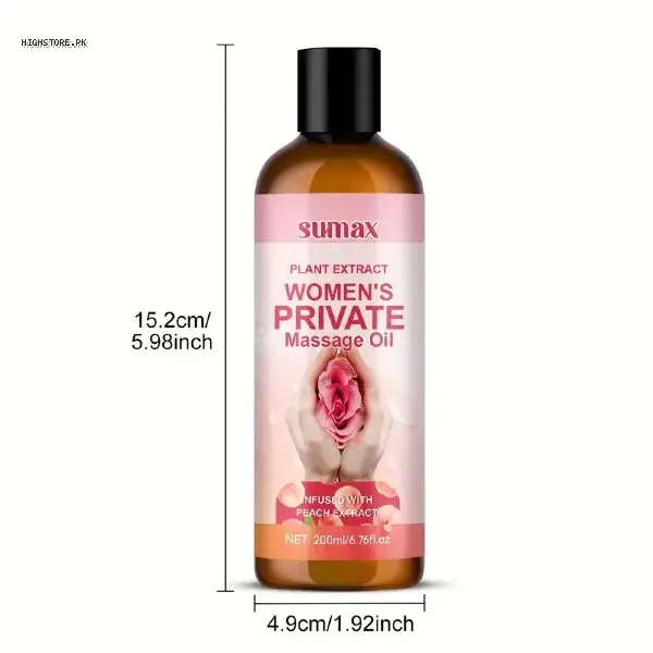 Sumax Rose Women Body Massage Oil