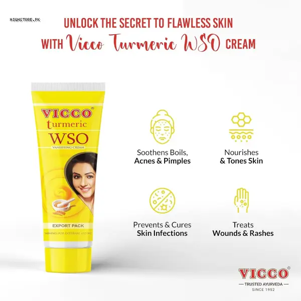 Vicco Turmeric Wso Cream 1