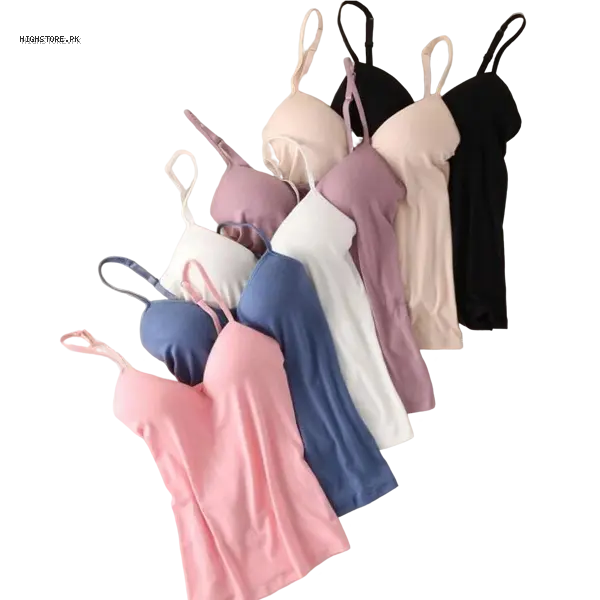Women Summer Camisoles Skin Pink In Pakistan 1