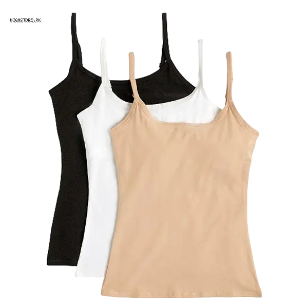 Women Summer Camisoles Skin White In Pakistan 1